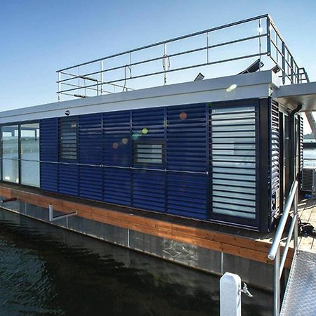 Hausboot Floating Houses Blue Active In ريبنيتس-دامغارتن المظهر الخارجي الصورة